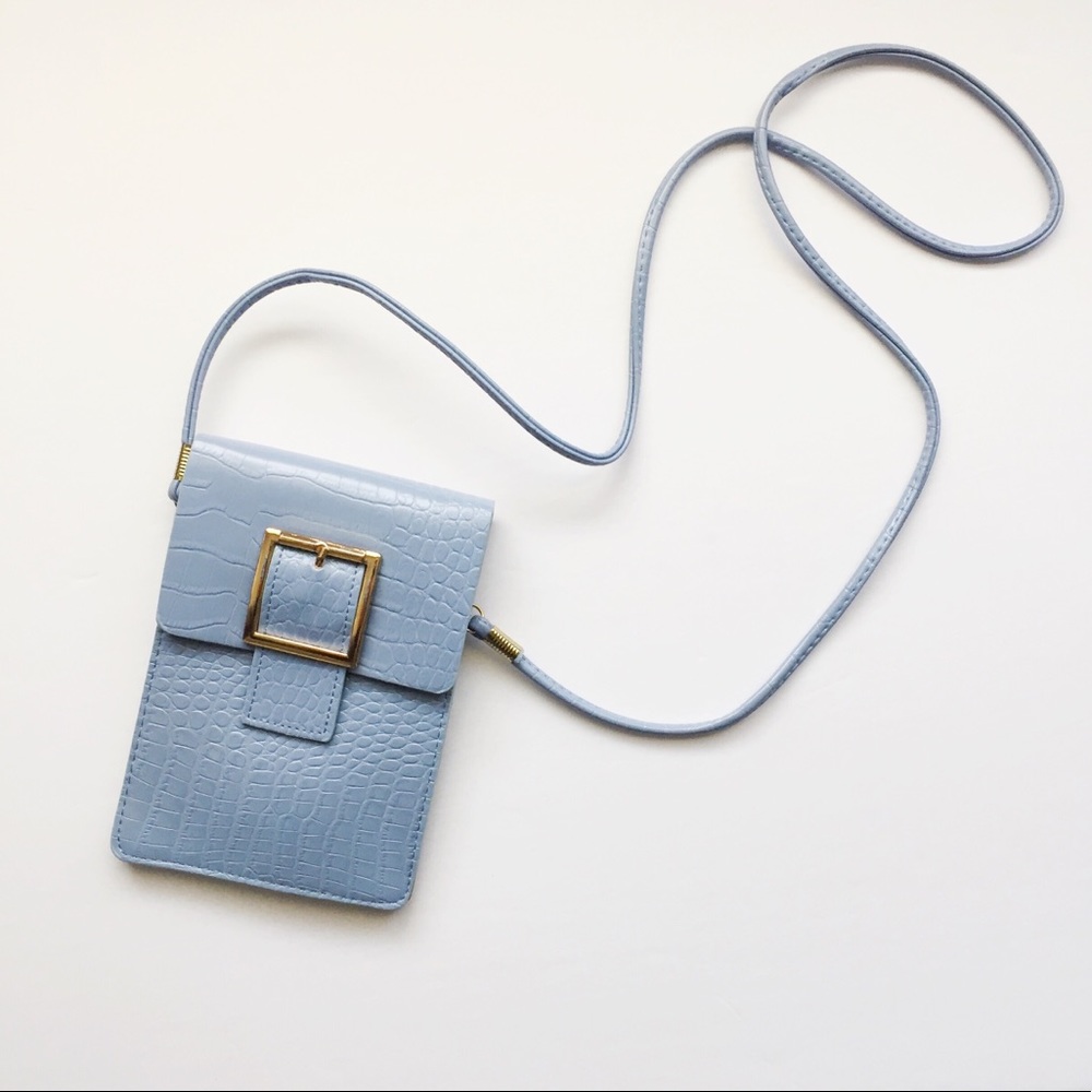 Blue Crossbody Purse